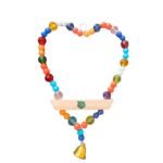 Birds swing heart shape