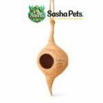 Long shape coir fibre finches nest natural hanging bird breeding nest