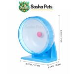 Silent Exercise Hamster Wheel Toy – Durable Running Wheel for Small Pets - Image 3