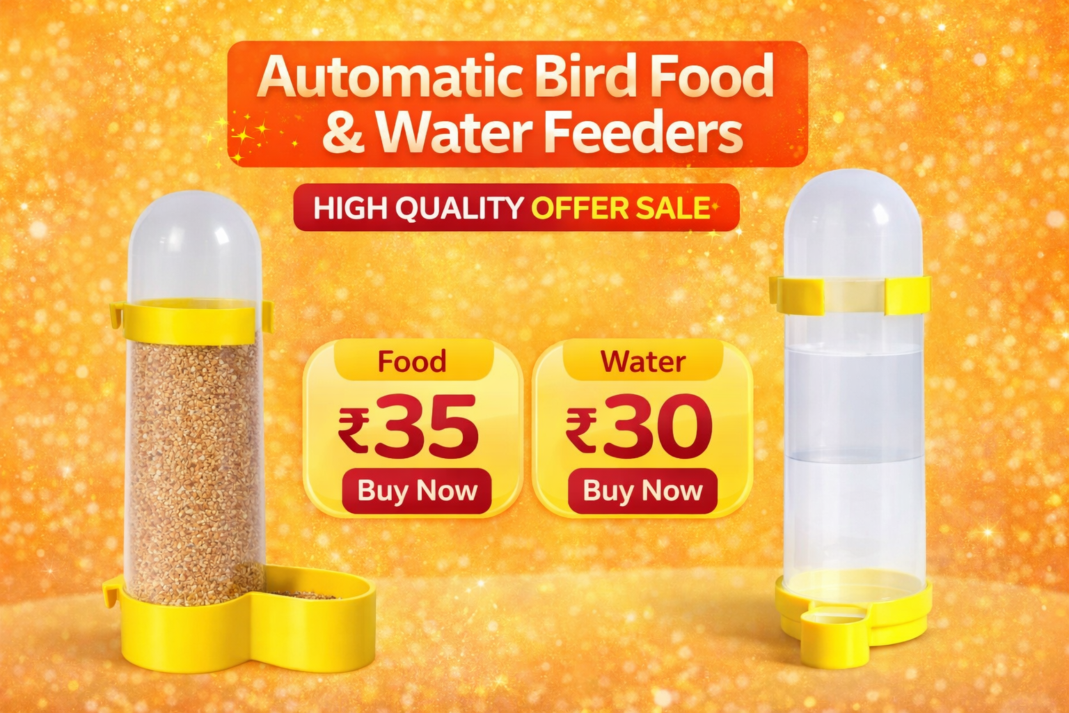 auto food and water feeders