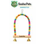 Birds wooden  playing arch swing small