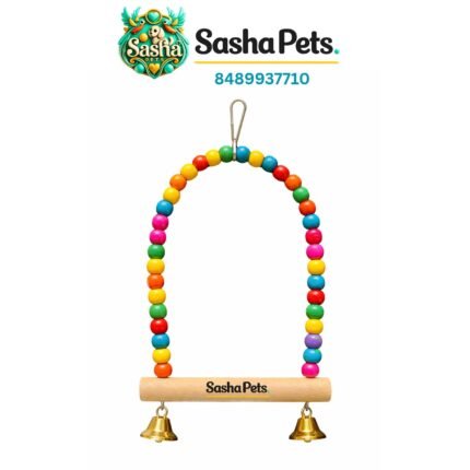 Birds wooden  playing arch swing small