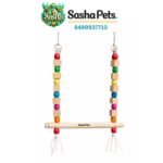Bird wooden playing swing large