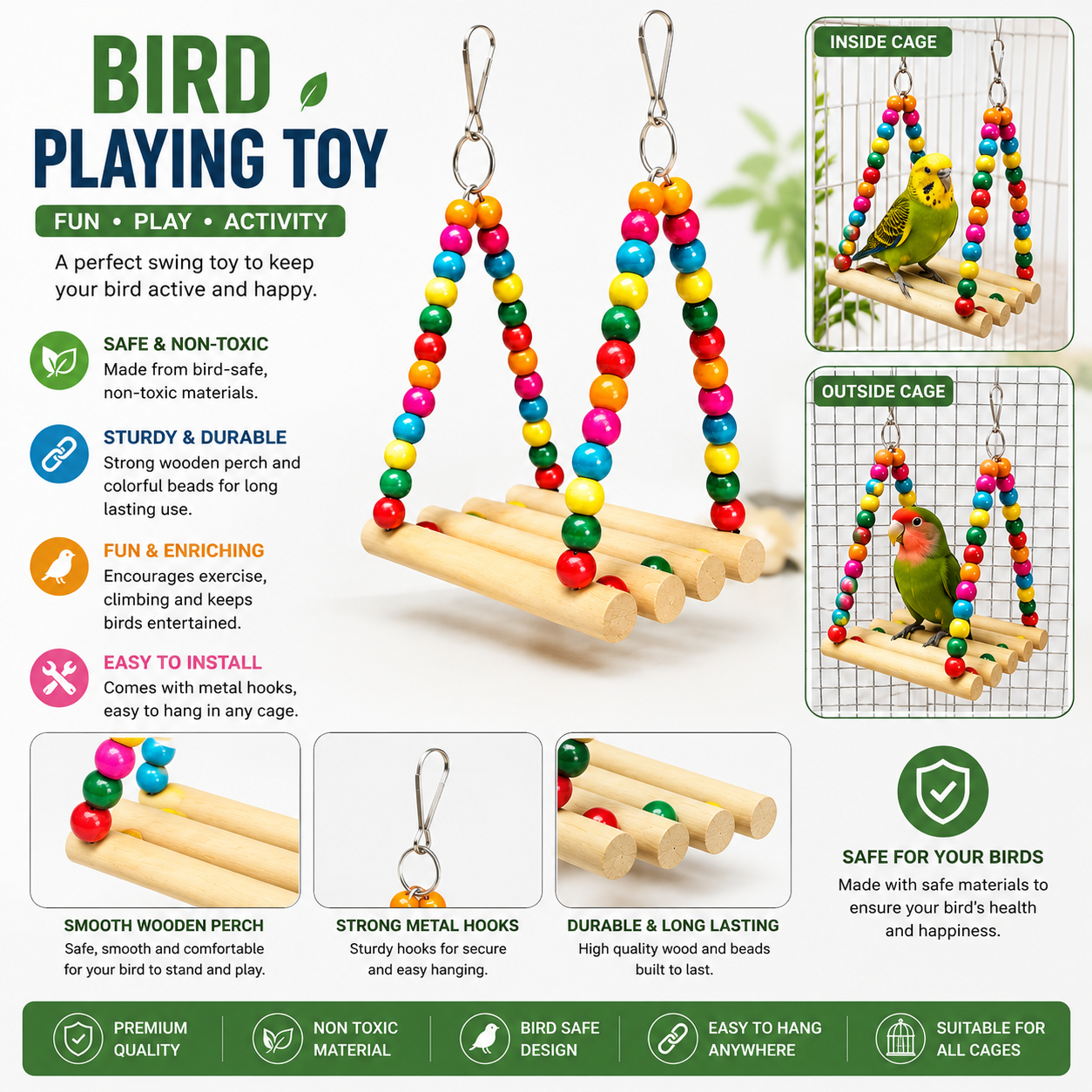 2026/07/1002320704.png birds wooden swing playing toy - Image 1