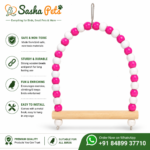 Dual colour birds swing toy