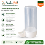 200ml import cage  feeder
