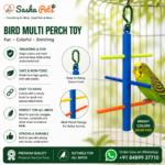 Multi perch birds playing toy small
