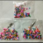 Finches leg ring 100 piece packet with applicator