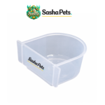 Transparent birds D shape feeder - Image 2