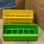 Birds grill feeder to avoid wastage