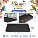 Birds cage tray 2 feet length 1.5 feet width